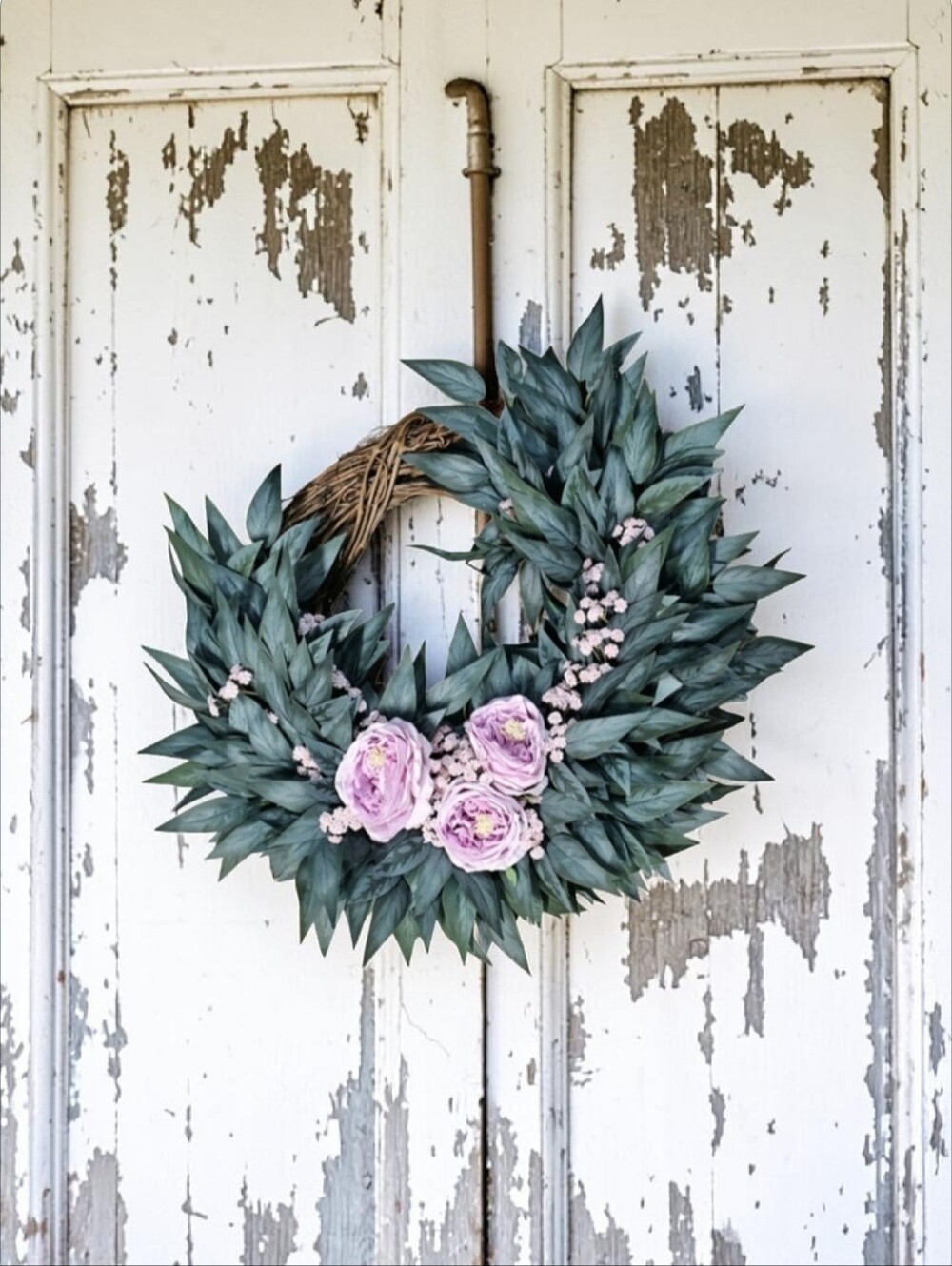 Eucalyptus Rose wreath